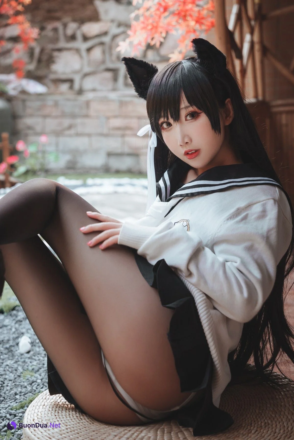 Cosplay 面饼仙儿 爱宕JK2 - Photo 10