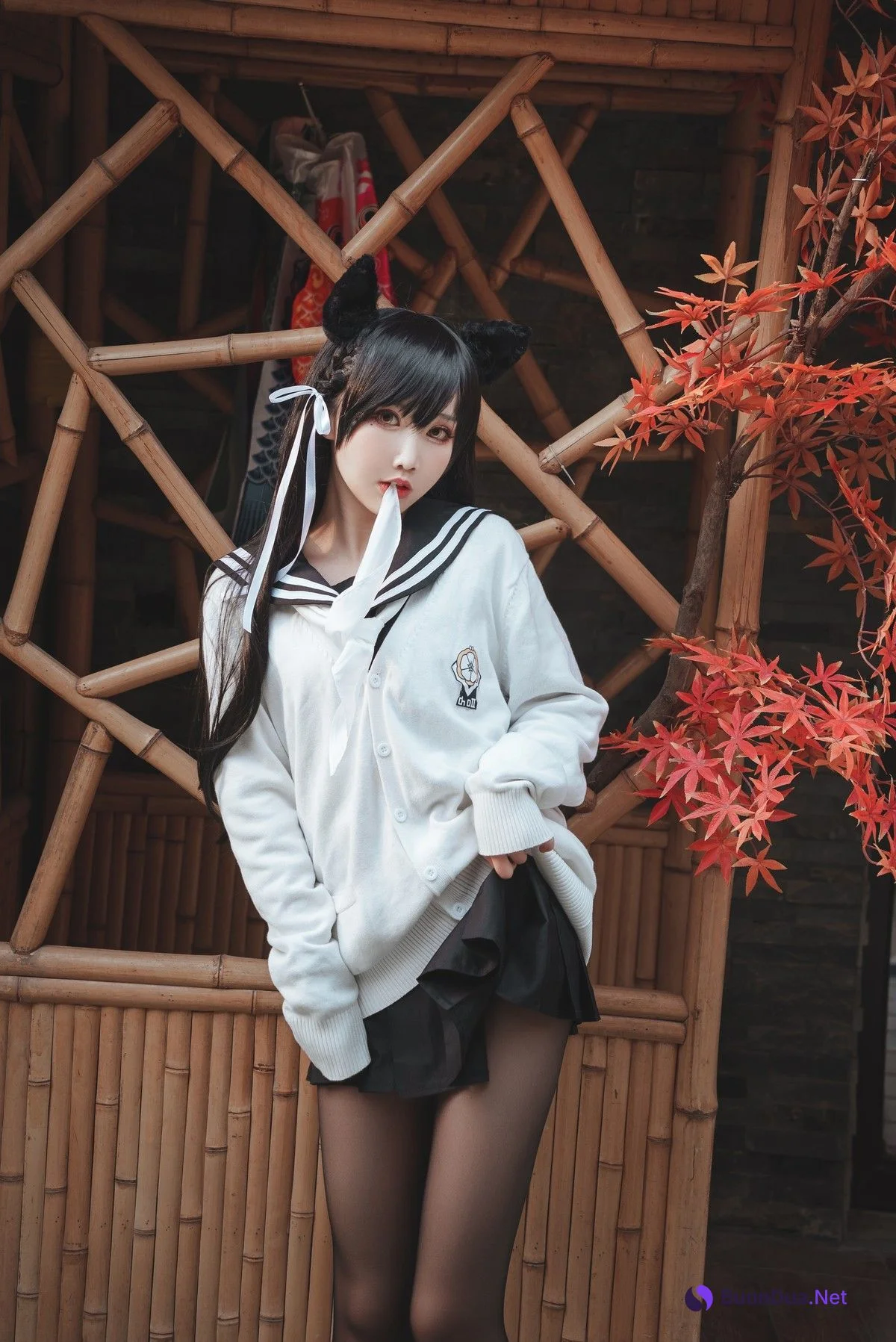 Cosplay 面饼仙儿 爱宕JK2 - Photo 11
