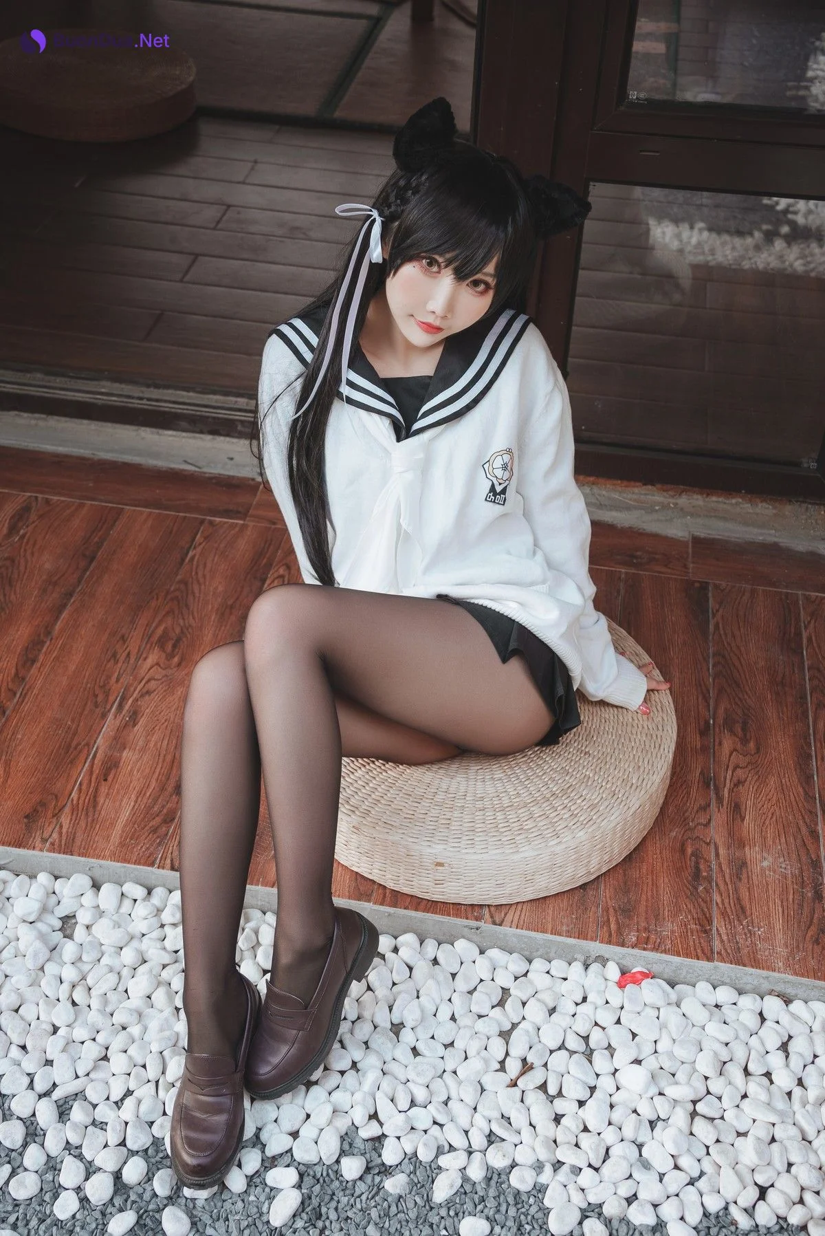 Cosplay 面饼仙儿 爱宕JK2 - Photo 12