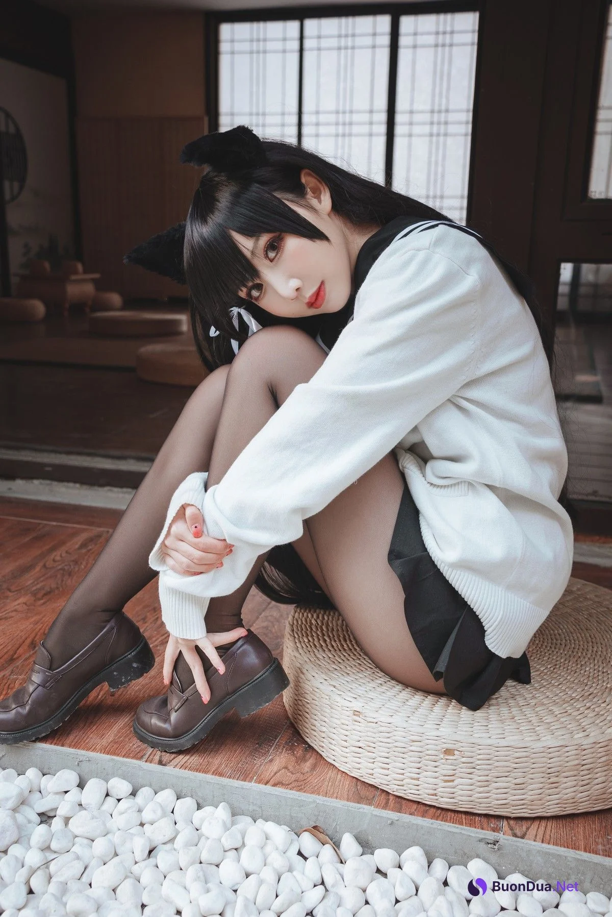 Cosplay 面饼仙儿 爱宕JK2 - Photo 13