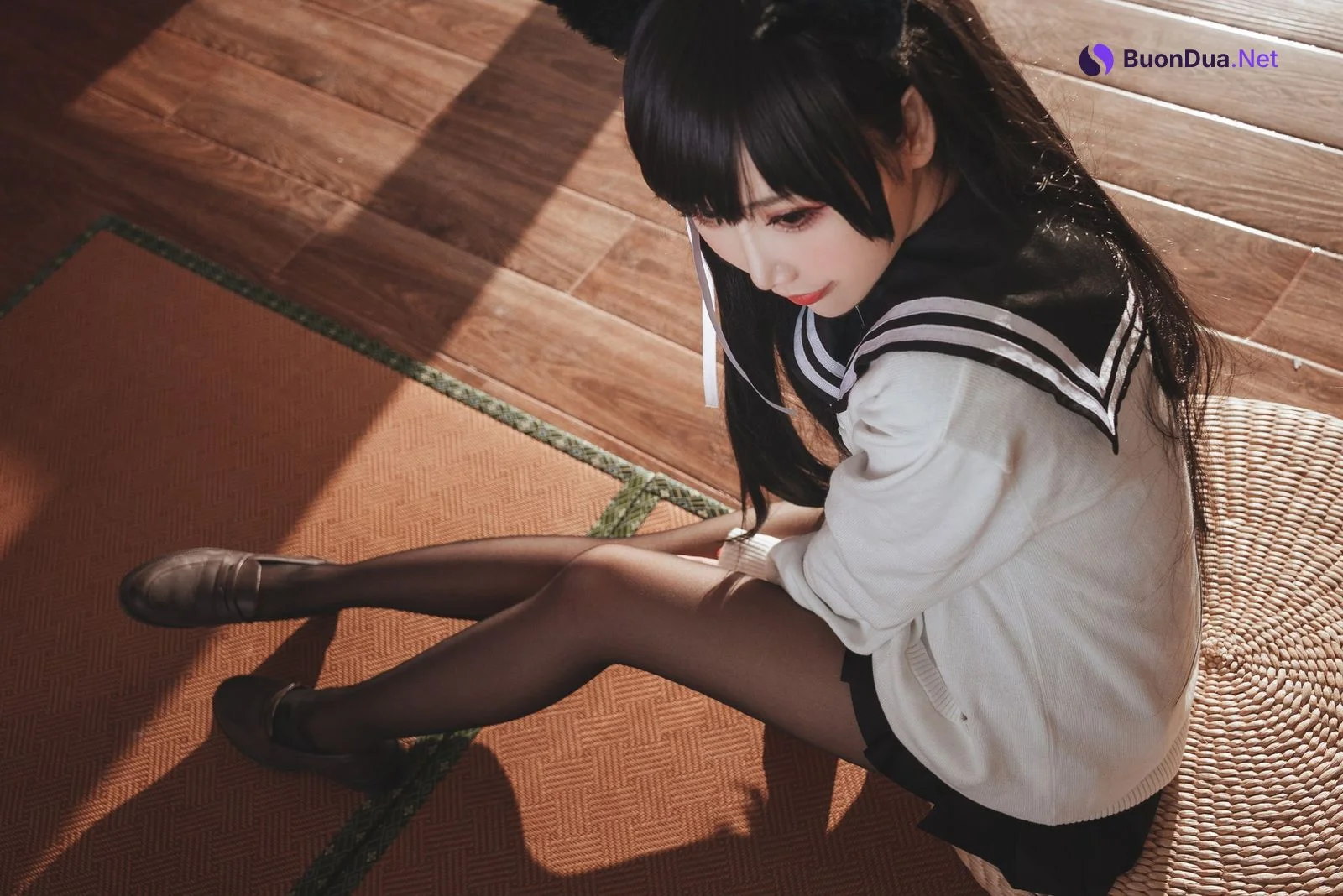 Cosplay 面饼仙儿 爱宕JK2 - Photo 2