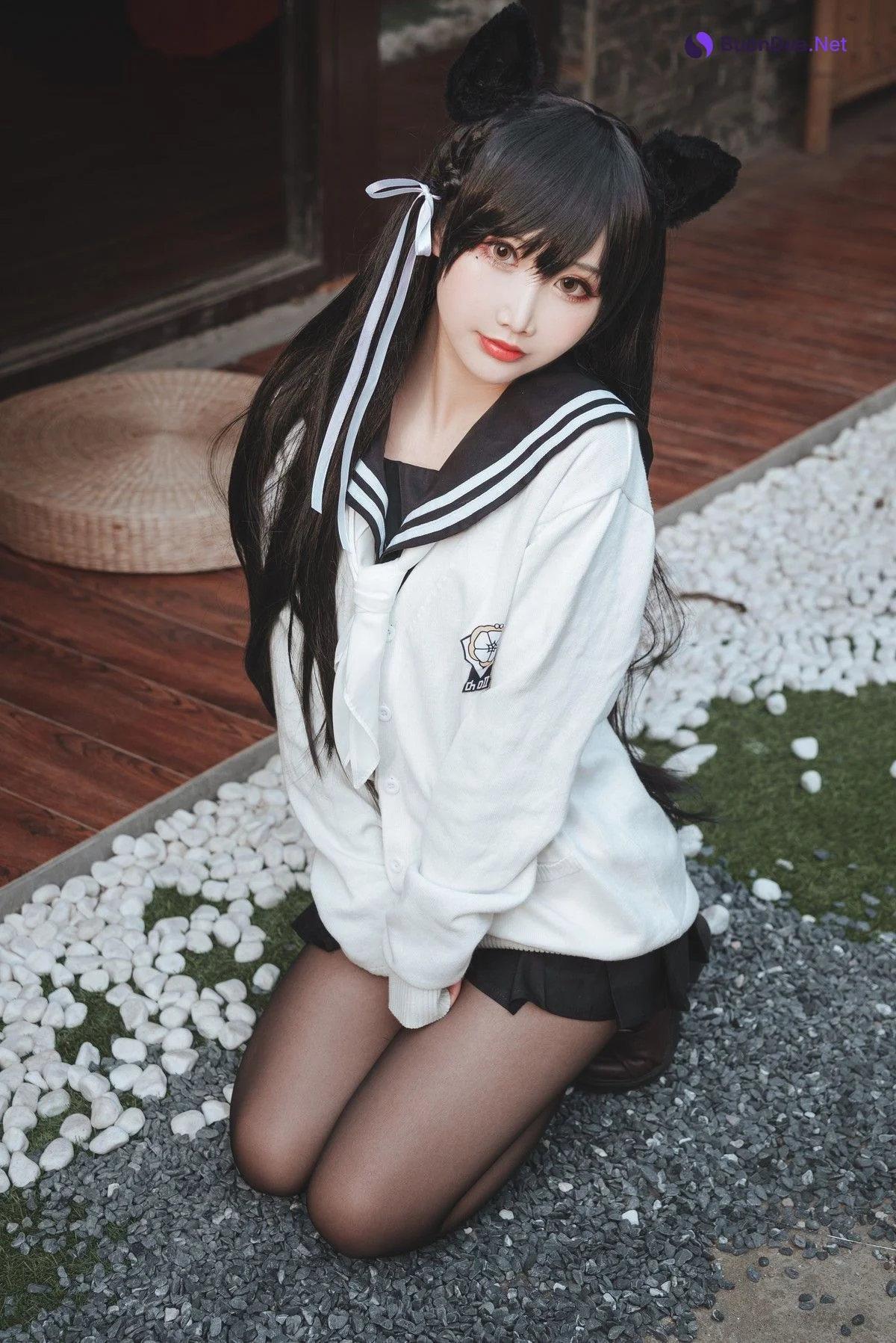 Cosplay 面饼仙儿 爱宕JK2 - Photo 7