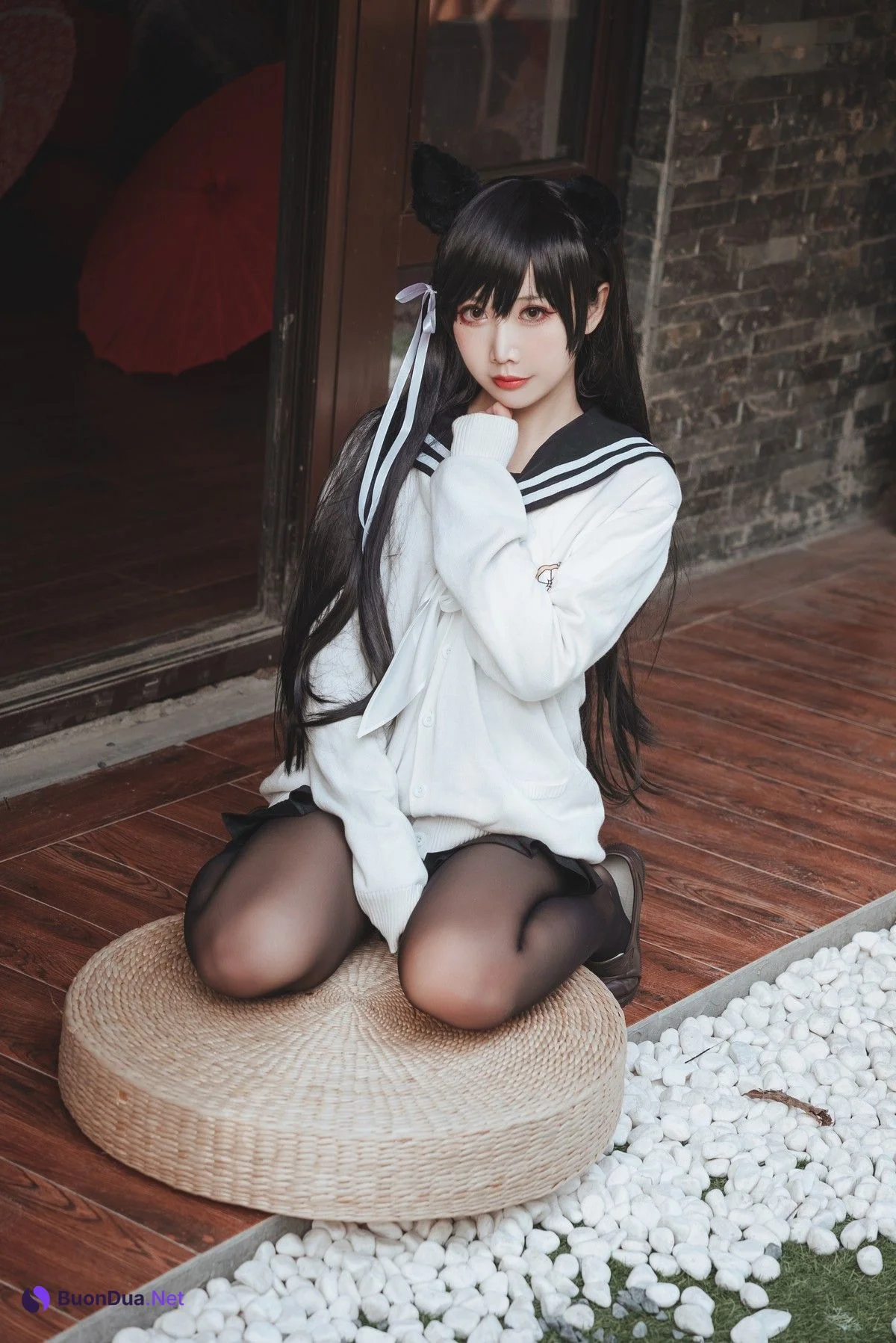 Cosplay 面饼仙儿 爱宕JK2 - Photo 8