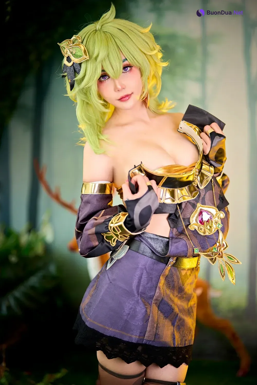 Cosplay Joyce Lin – 原神 柯莱 - Photo 11