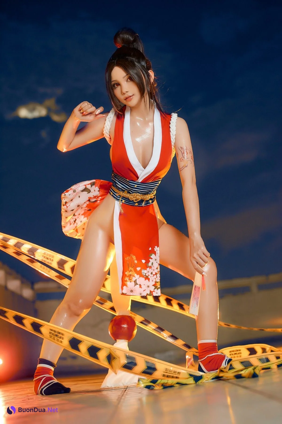 Cosplay JoyceLin 不知火舞 Mai Shiranui - Photo 11