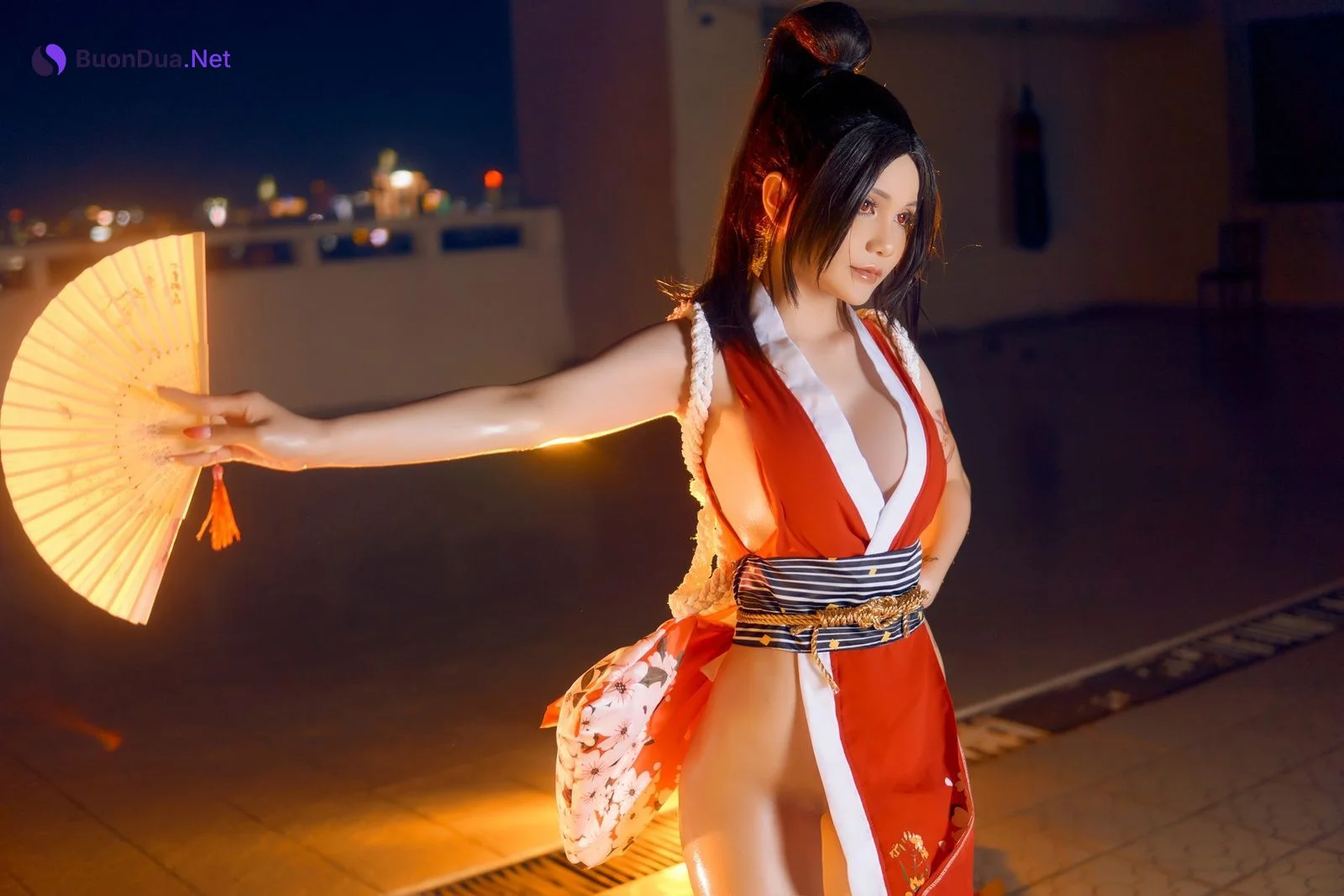 Cosplay JoyceLin 不知火舞 Mai Shiranui - Photo 3