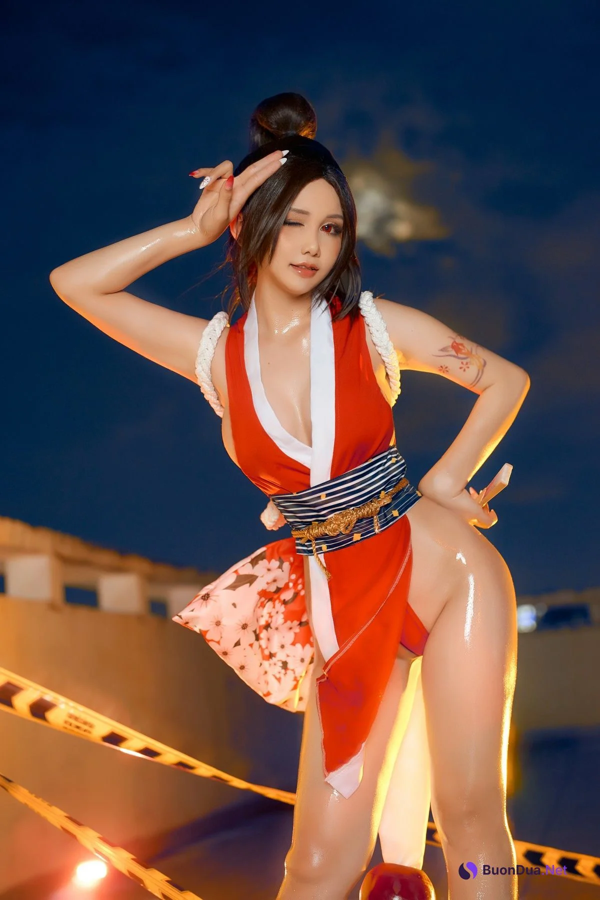 Cosplay JoyceLin 不知火舞 Mai Shiranui - Photo 8