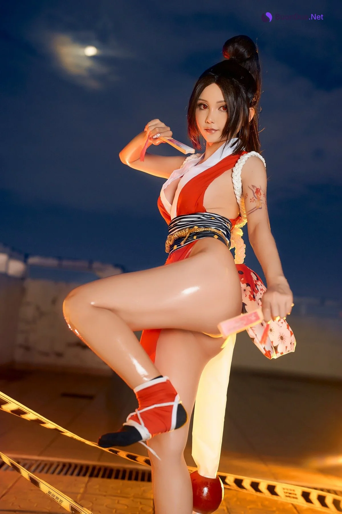 Cosplay JoyceLin 不知火舞 Mai Shiranui - Photo 9