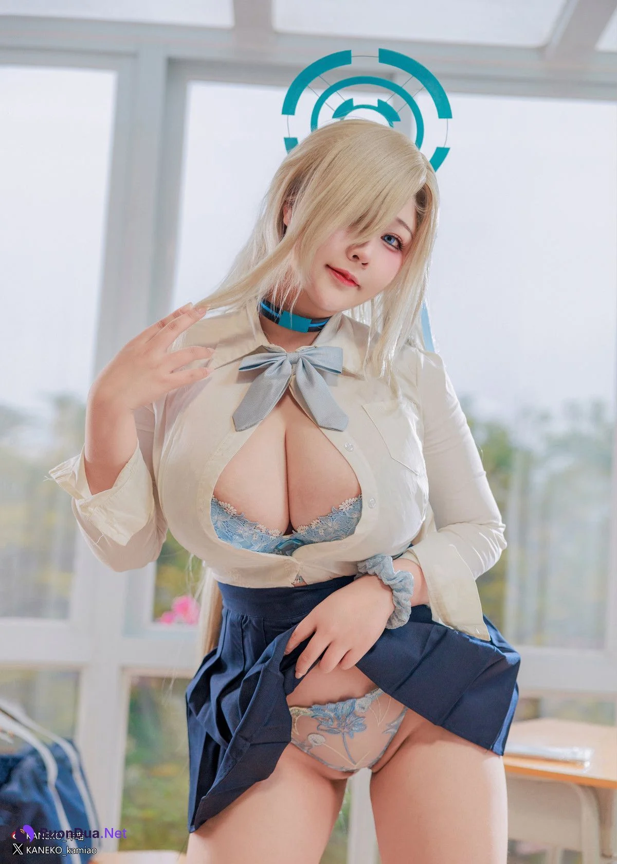 Cosplay KANEKO咔喵 B本明日奈 Set.01 - Photo 7