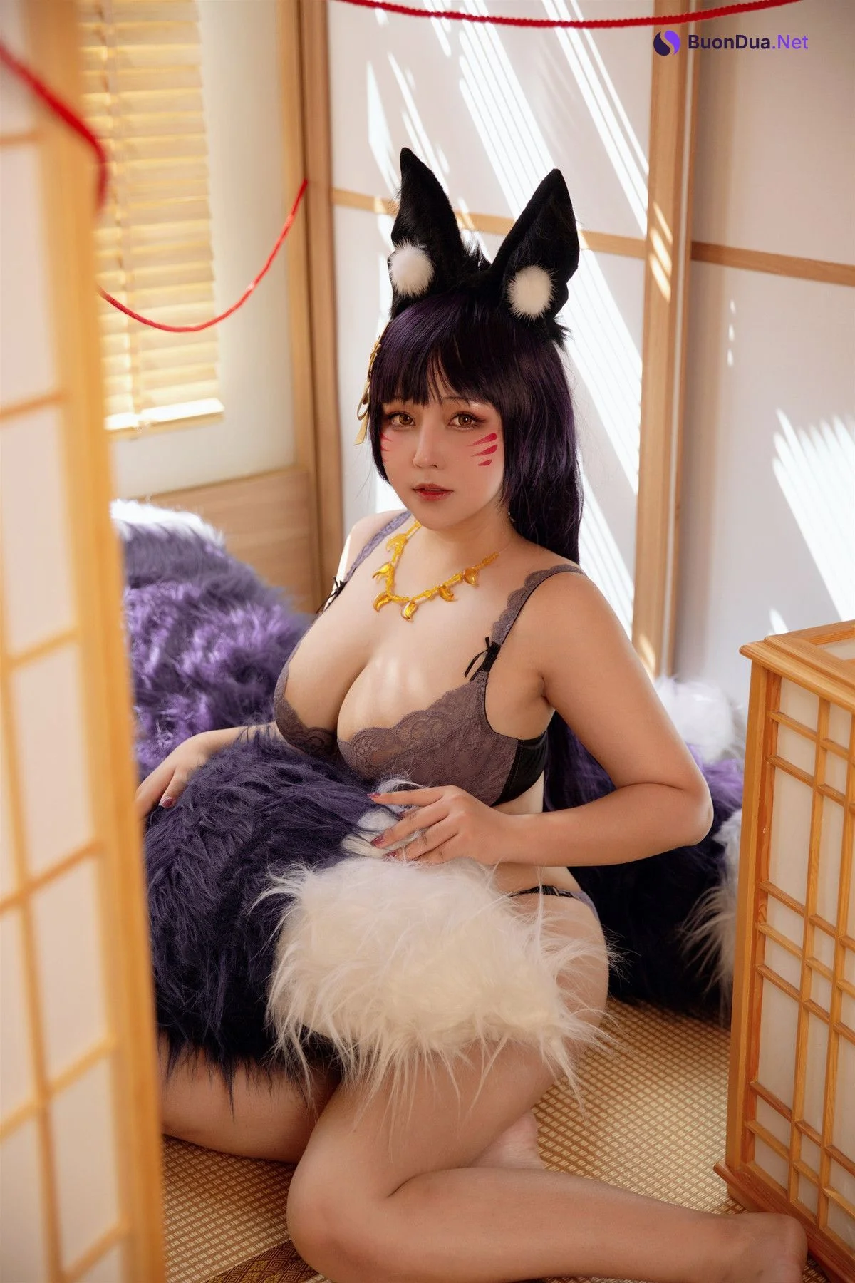 Cosplay KANEKO咔喵 武藏绳缚 - Photo 3