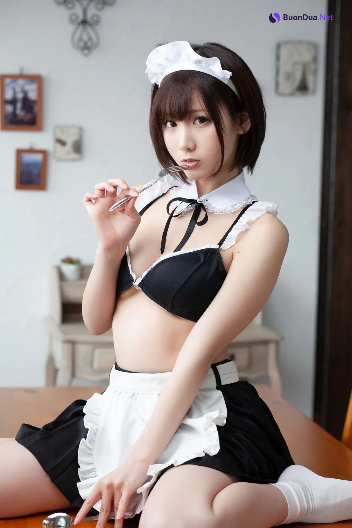 Cosplay Kenken けんけん Maid いえすまいろーど Set.03 - Photo 19