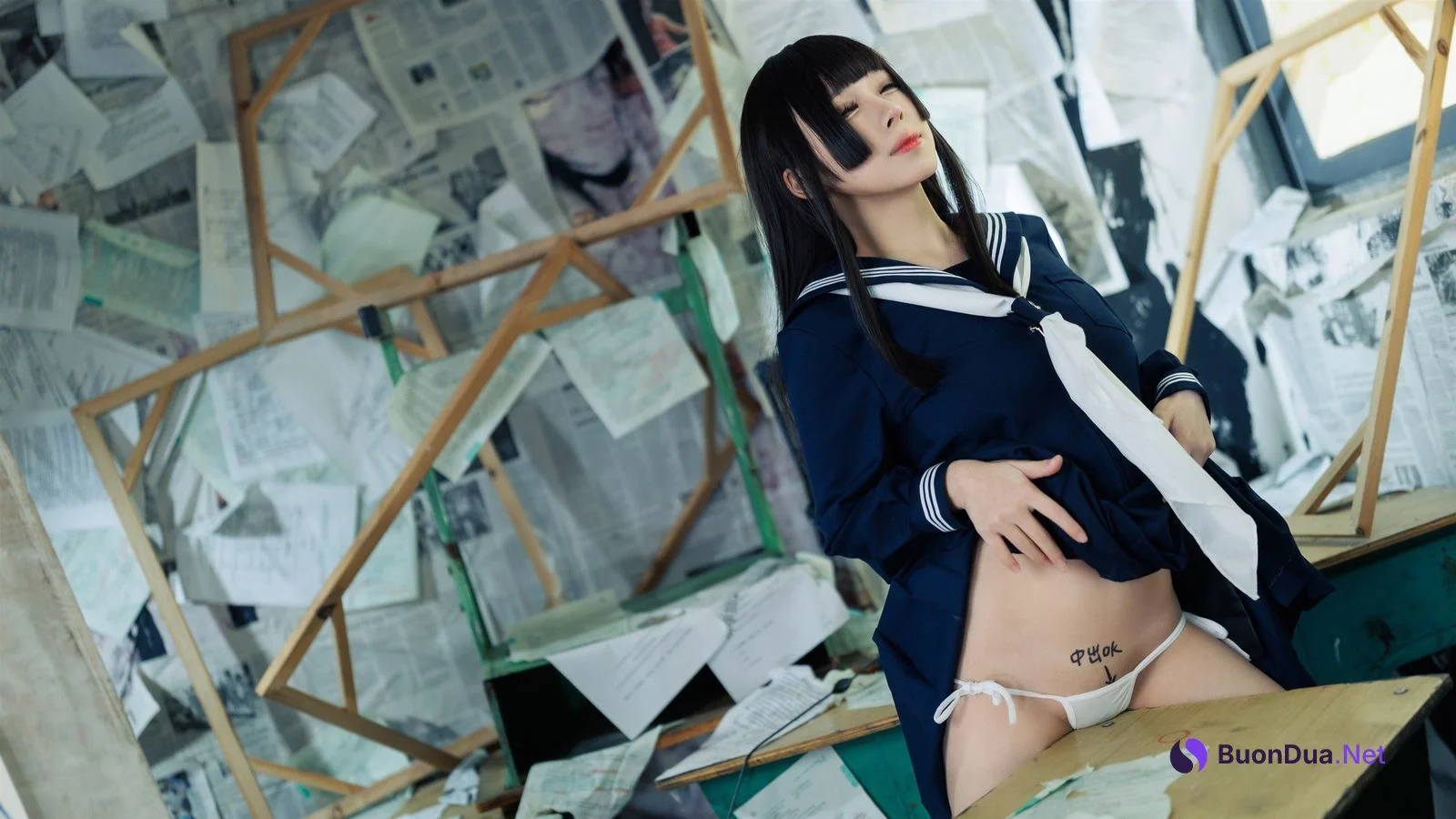 Cosplay 胡桃猫Kurumineko 反差学妹 Set.01 - Photo 12