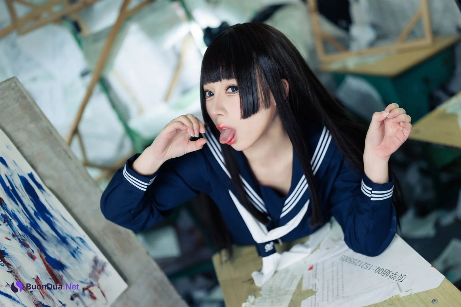 Cosplay 胡桃猫Kurumineko 反差学妹 Set.02 - รูปภาพ 13