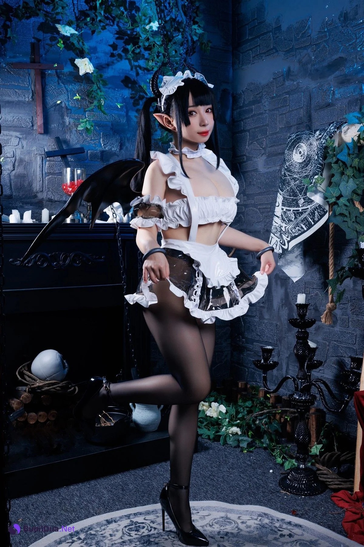 Cosplay 胡桃猫Kurumineko 女仆吸血姬 Vol.01 - 사진 2