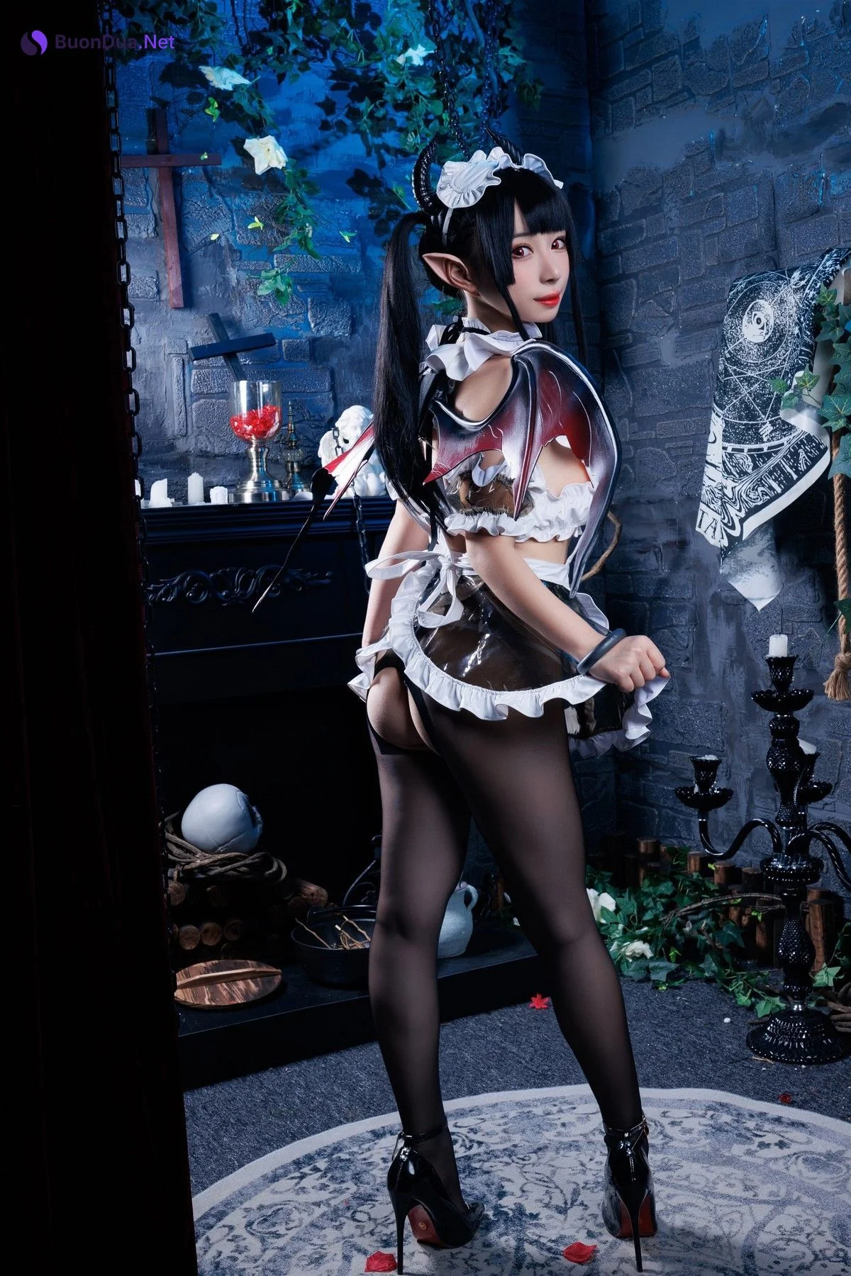 Cosplay 胡桃猫Kurumineko 女仆吸血姬 Vol.01 - 사진 8