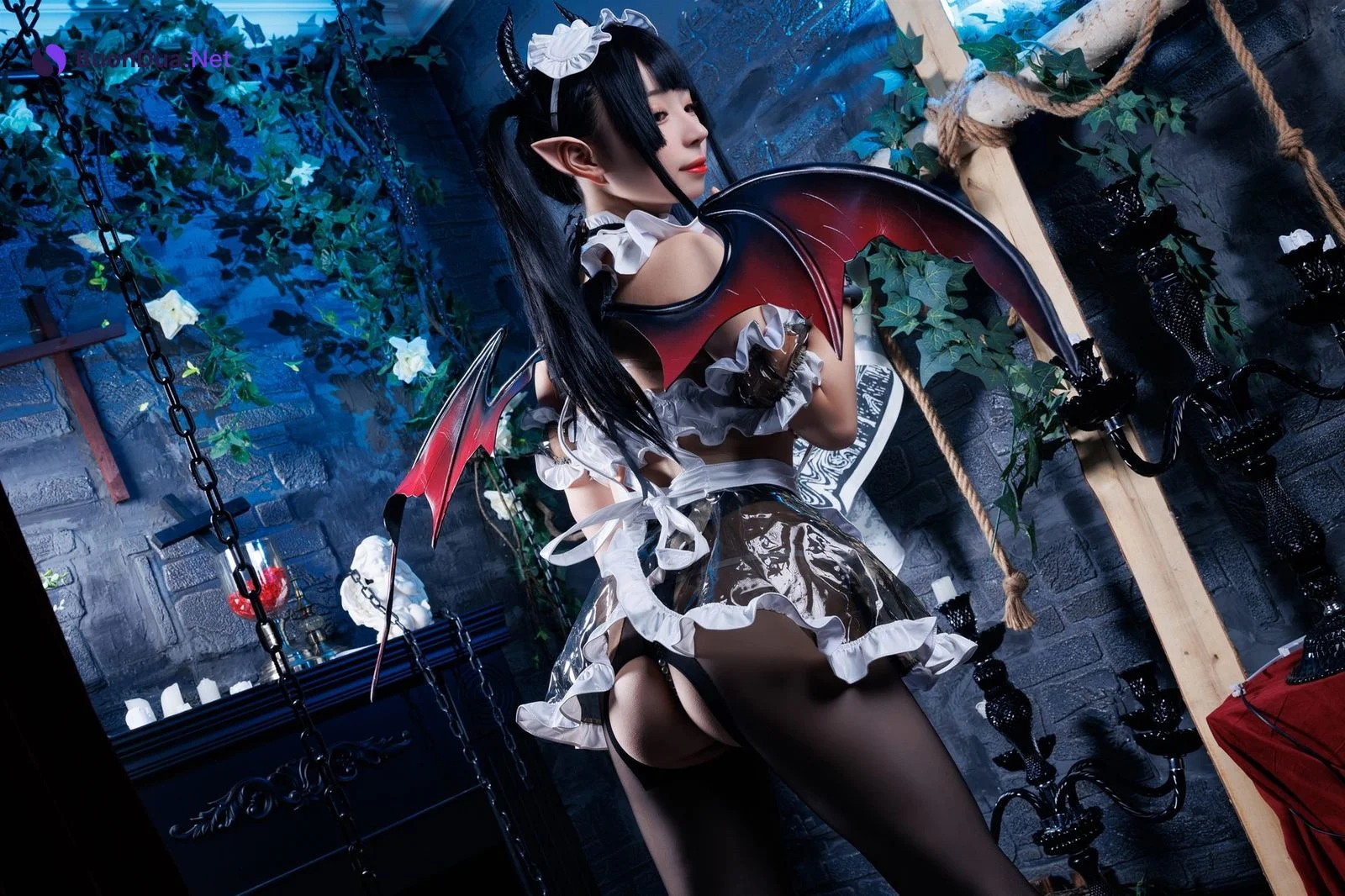 Cosplay 胡桃猫Kurumineko 女仆吸血姬 Vol.01 - 사진 9