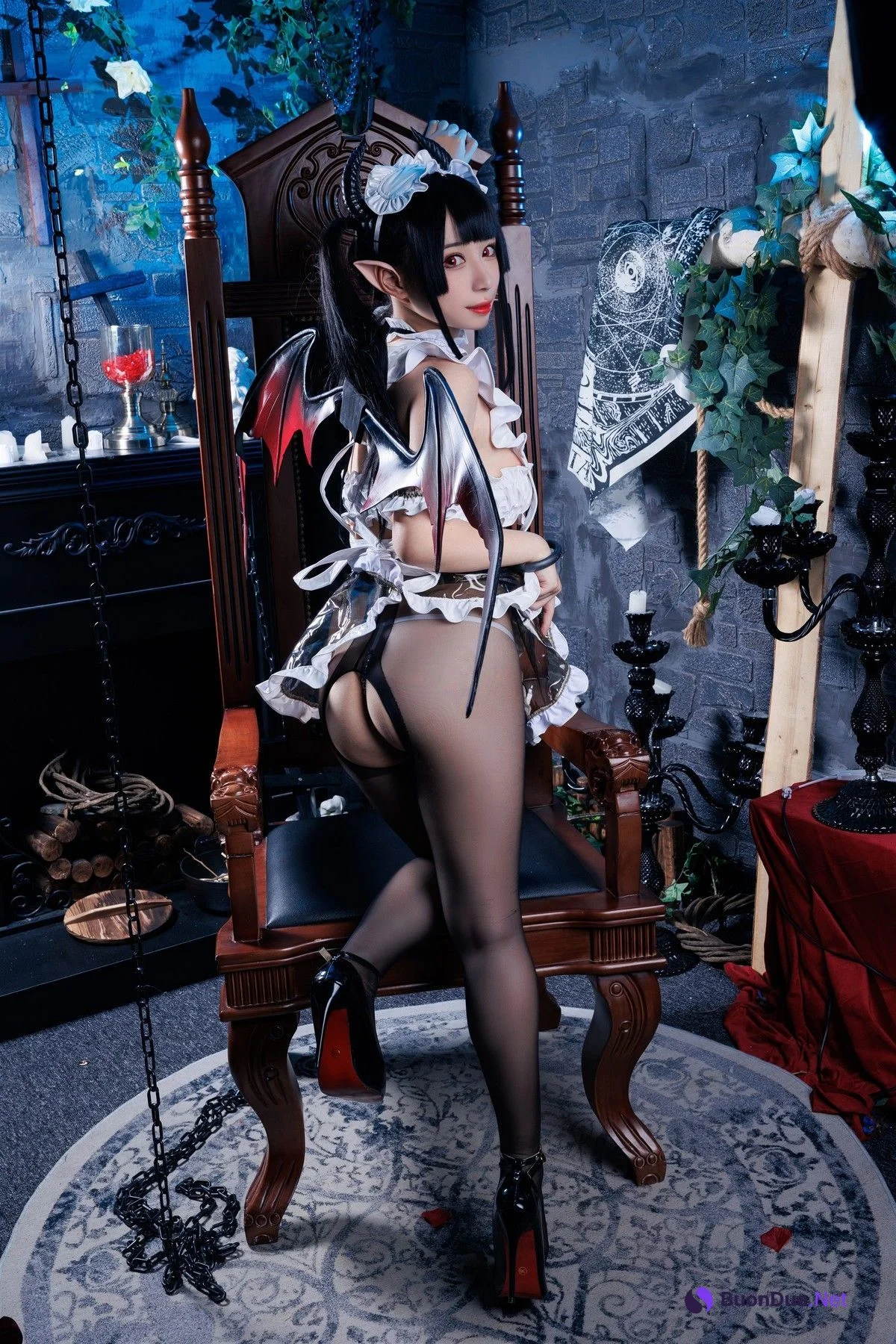 Cosplay 胡桃猫Kurumineko 女仆吸血姬 Vol.02 - Photo 11