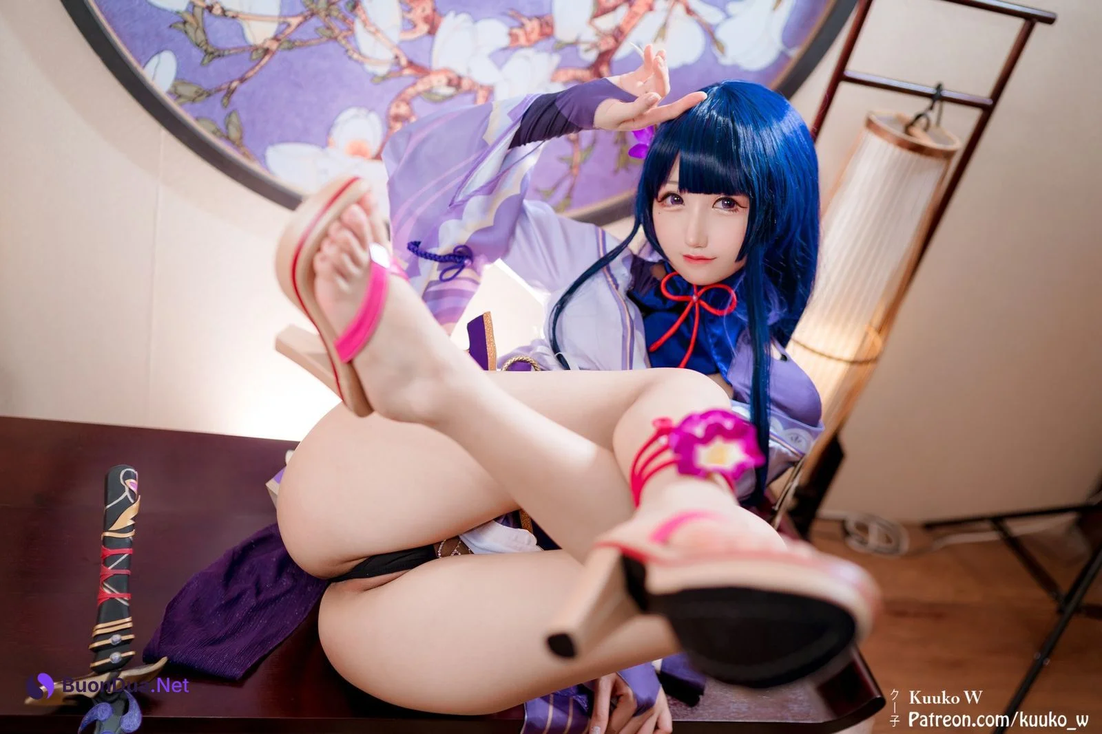 Cosplay KuukoW Baal Genshin Impact - Photo 10