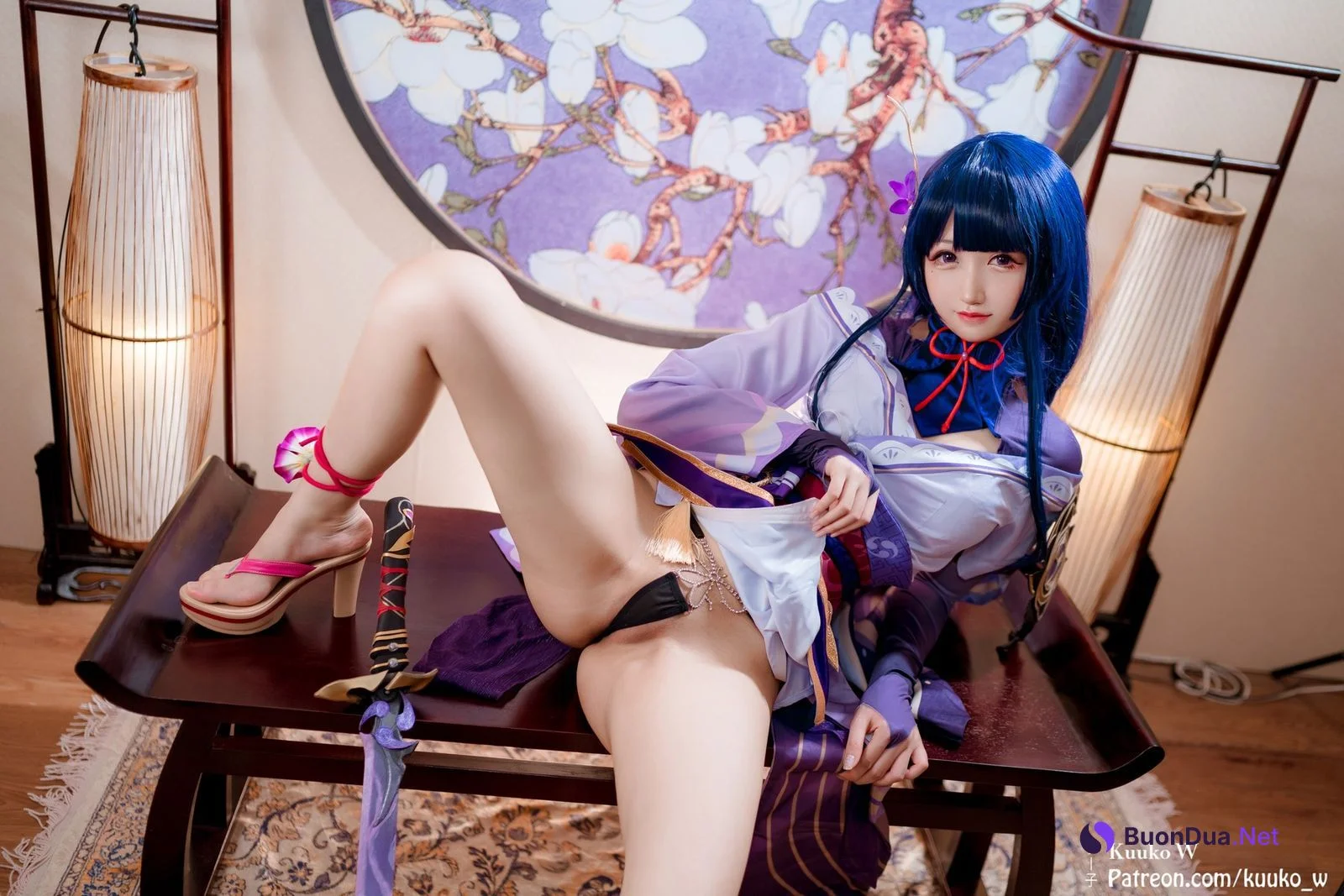 Cosplay KuukoW Baal Genshin Impact - Photo 13