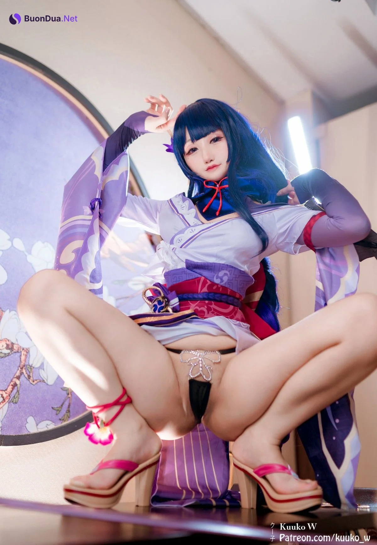 Cosplay KuukoW Baal Genshin Impact - Photo 14