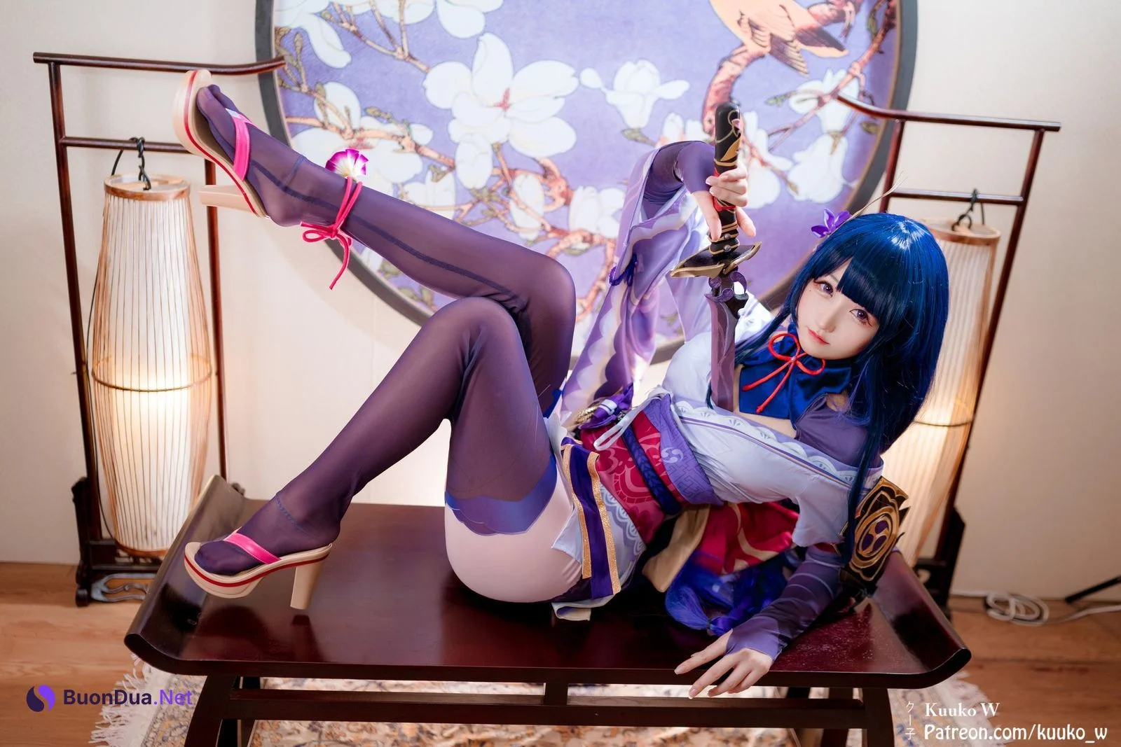 Cosplay KuukoW Baal Genshin Impact - Photo 2