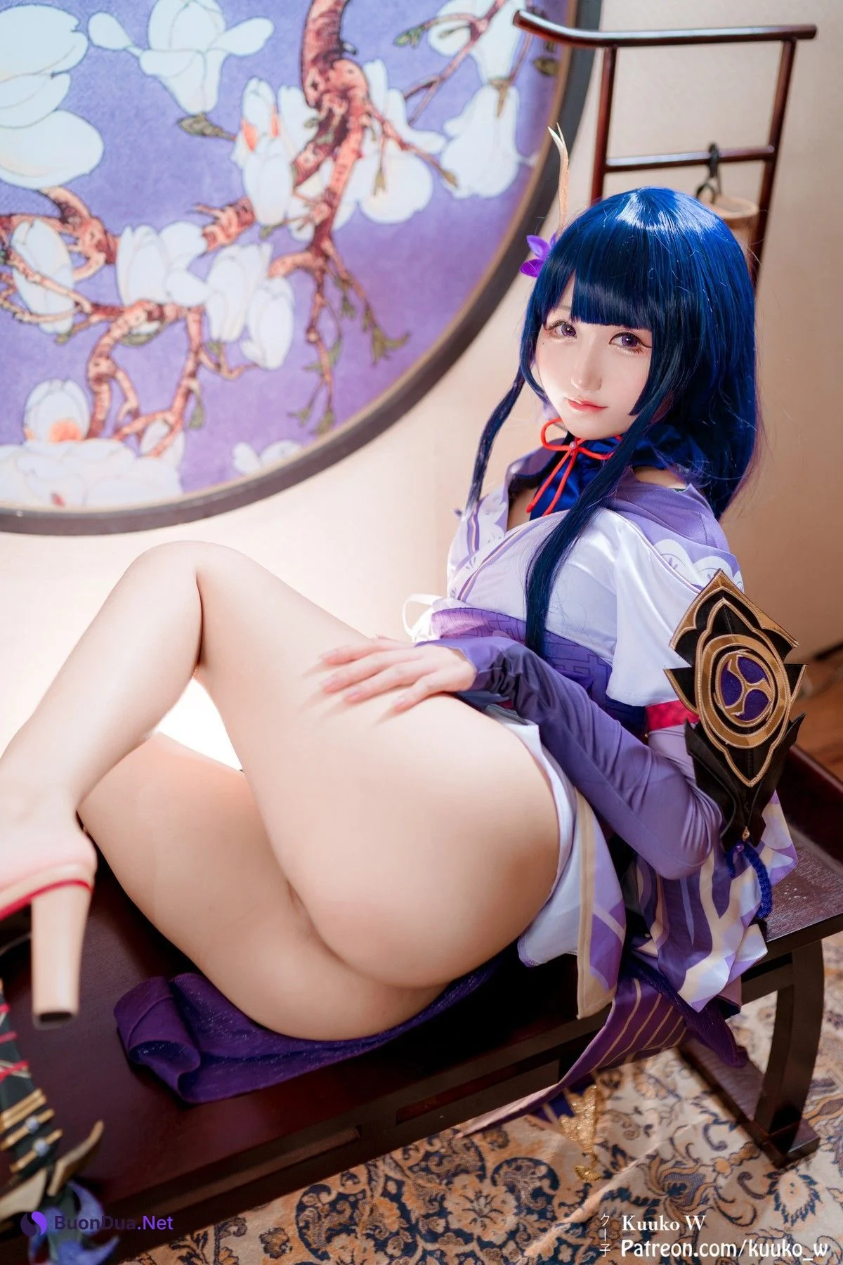 Cosplay KuukoW Baal Genshin Impact - Photo 4