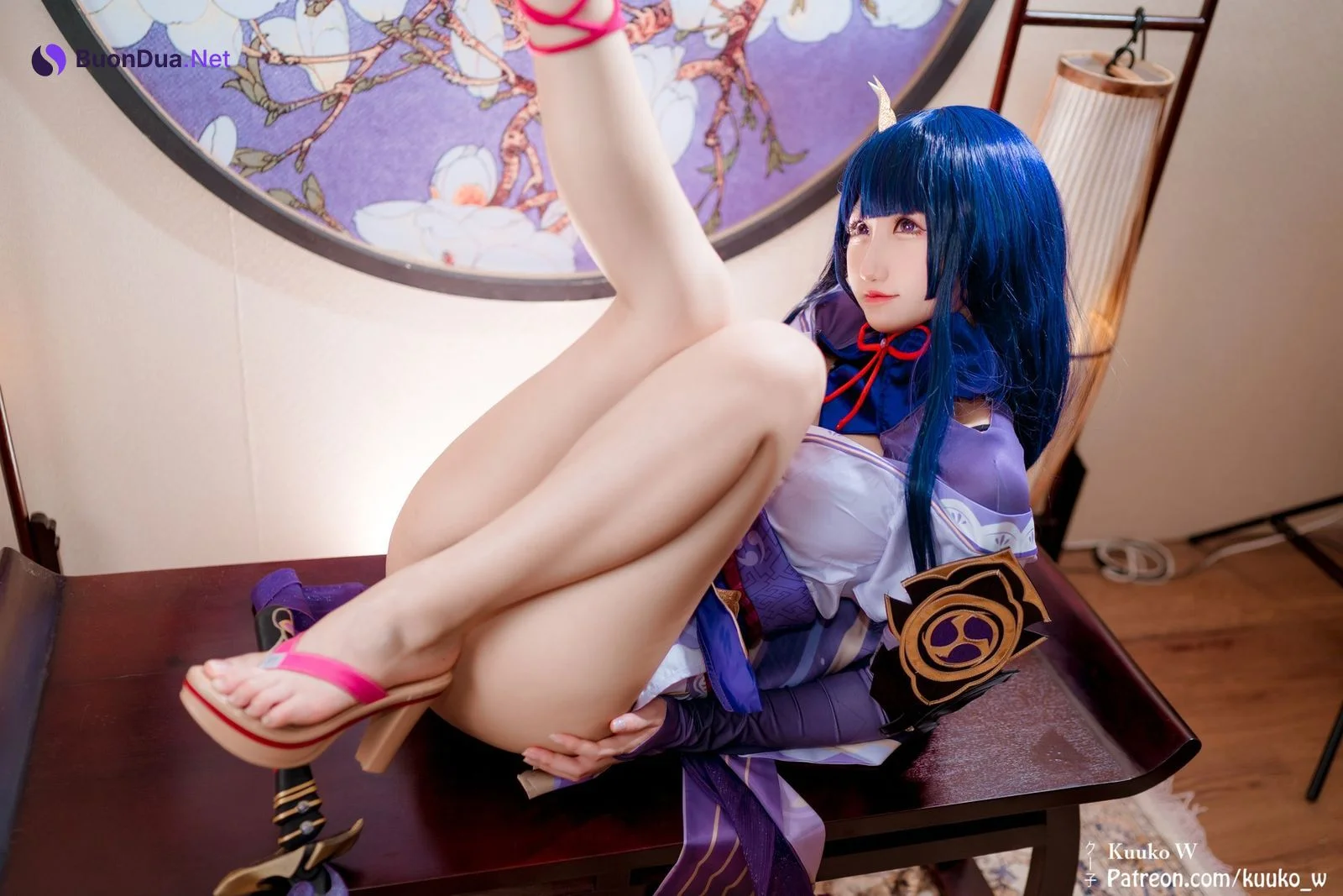 Cosplay KuukoW Baal Genshin Impact - Photo 5