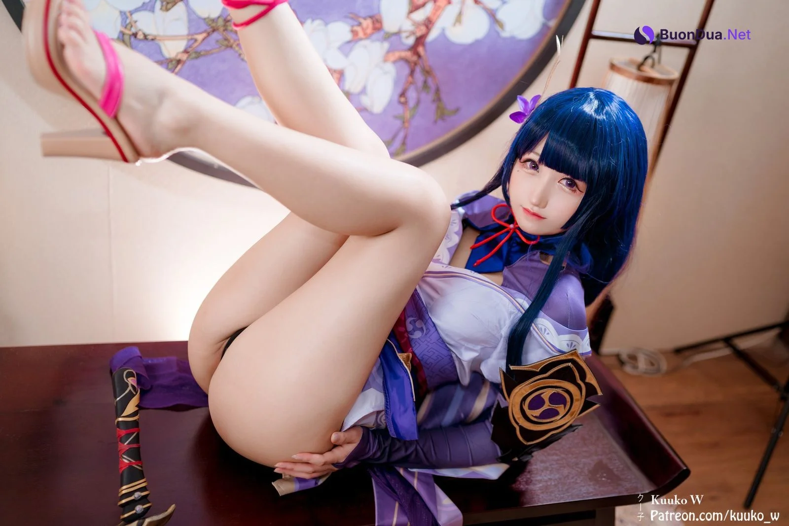 Cosplay KuukoW Baal Genshin Impact - Photo 6