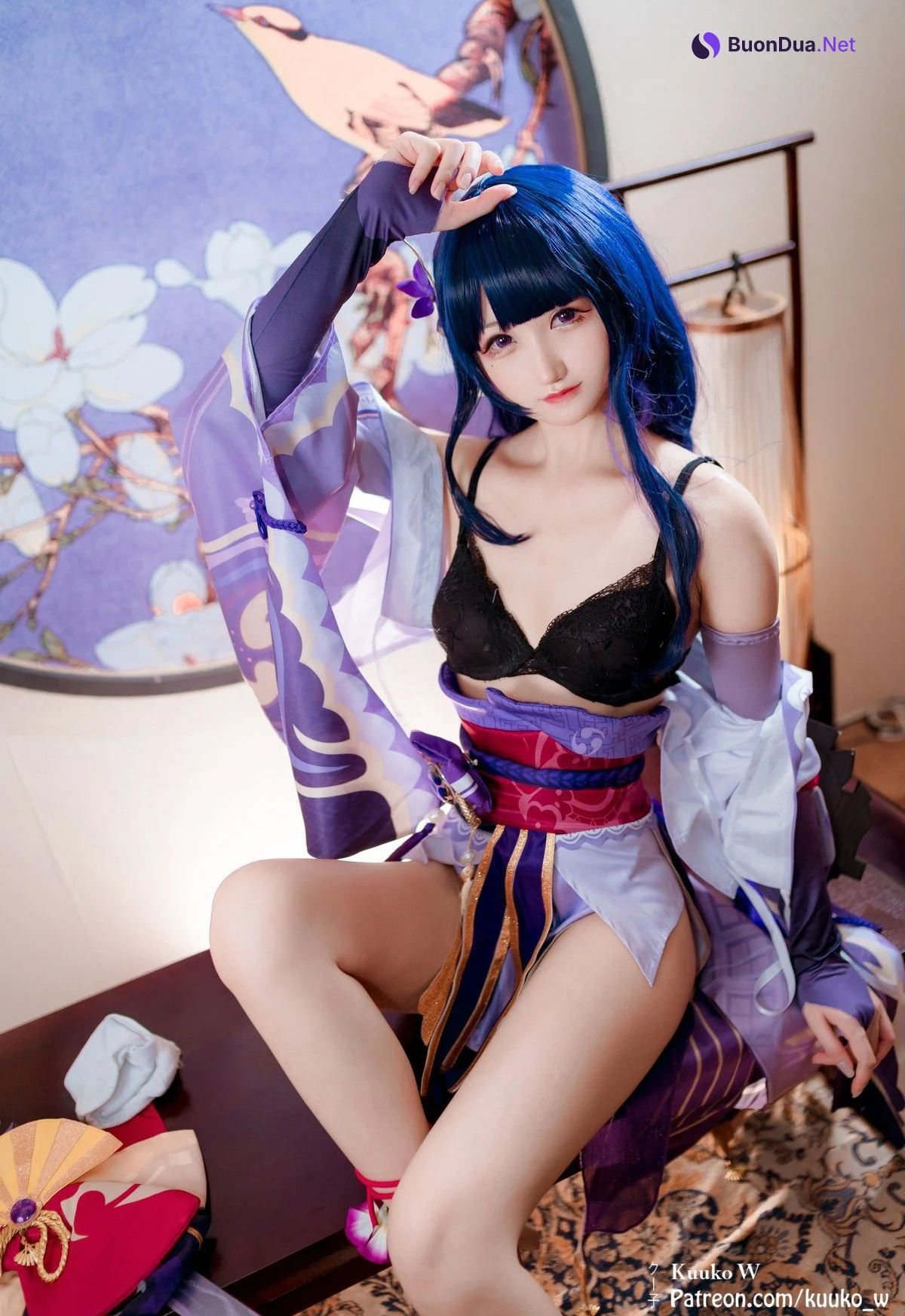 Cosplay KuukoW Baal Genshin Impact - Photo 7