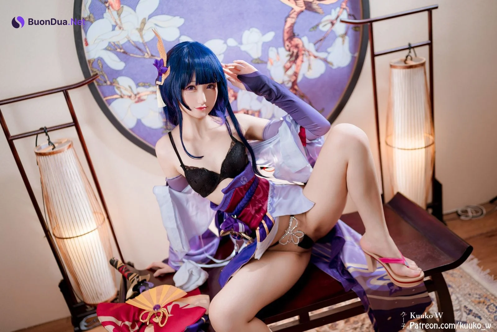 Cosplay KuukoW Baal Genshin Impact - Photo 8