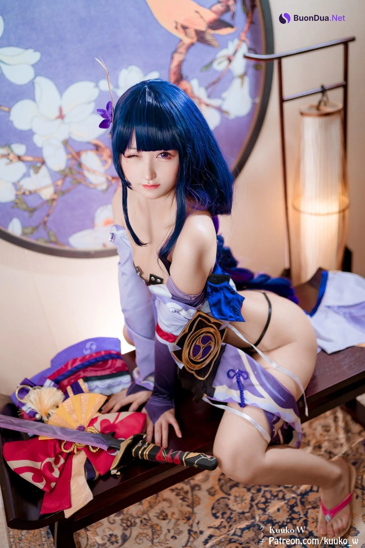 Cosplay KuukoW Baal Genshin Impact - Photo 9