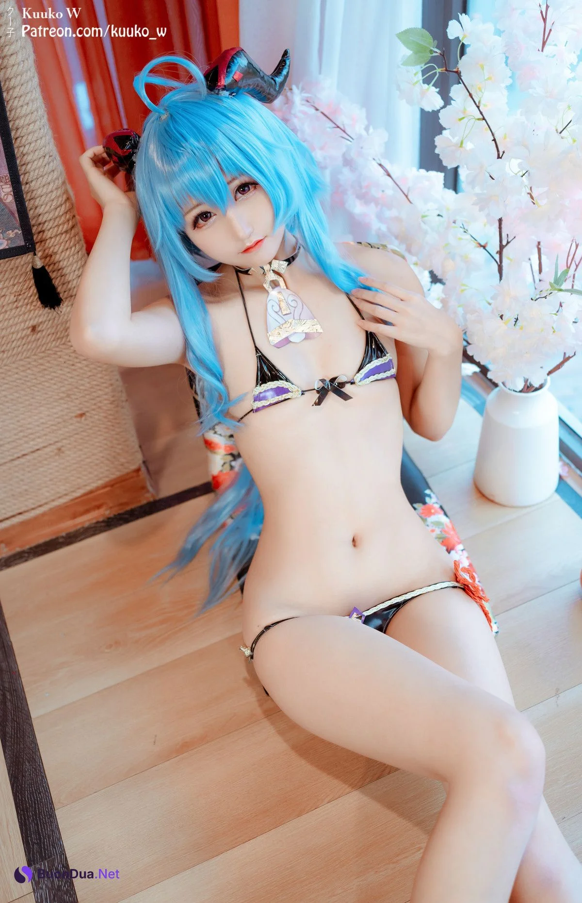 Cosplay KuukoW クー子 Ganyu 甘雨 - Photo 15