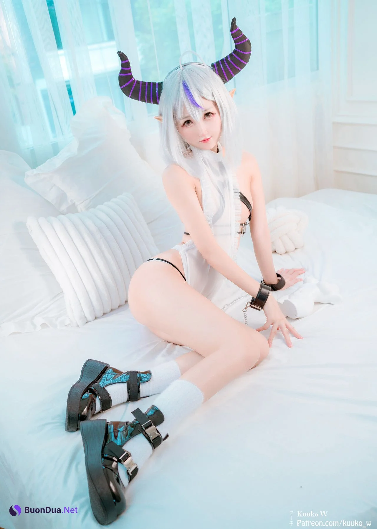 Cosplay KuukoW クー子 Laplus Darkness - Photo 6