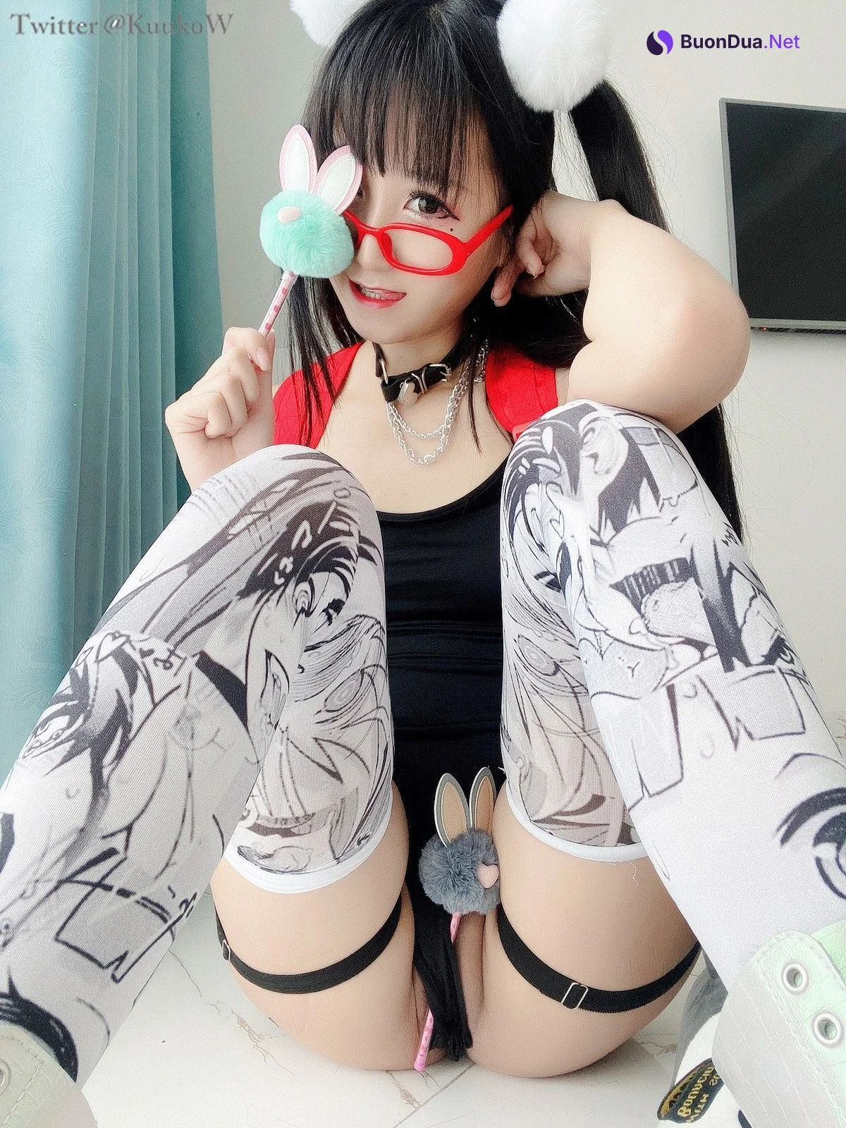 Cosplay KuukoW クー子 Megane Chan - Photo 14