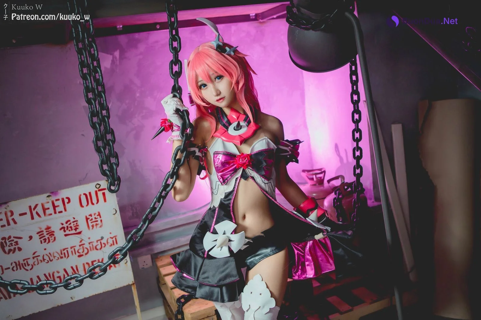 Cosplay KuukoW クー子 Rosalia-Honkai Impact - Photo 20