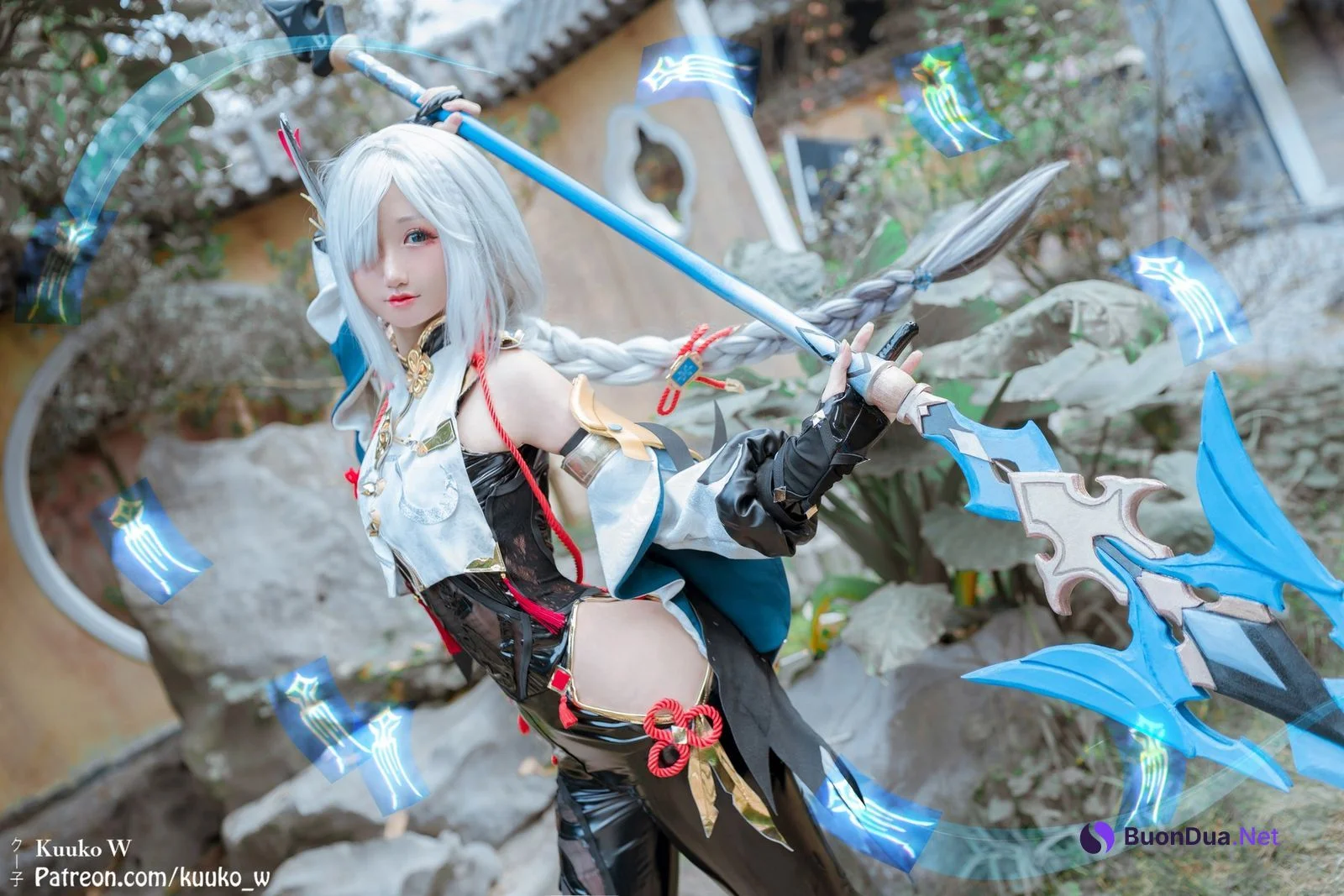 Cosplay KuukoW クー子 Shenhe 申鹤 - Photo 4