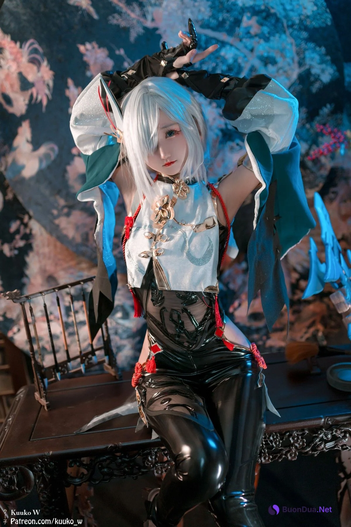 Cosplay KuukoW クー子 Shenhe 申鹤 - Photo 5