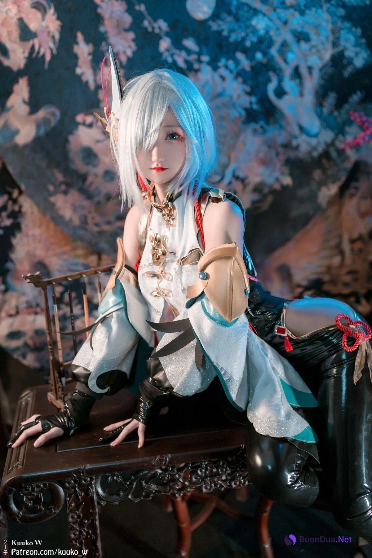Cosplay KuukoW クー子 Shenhe 申鹤 - Photo 6