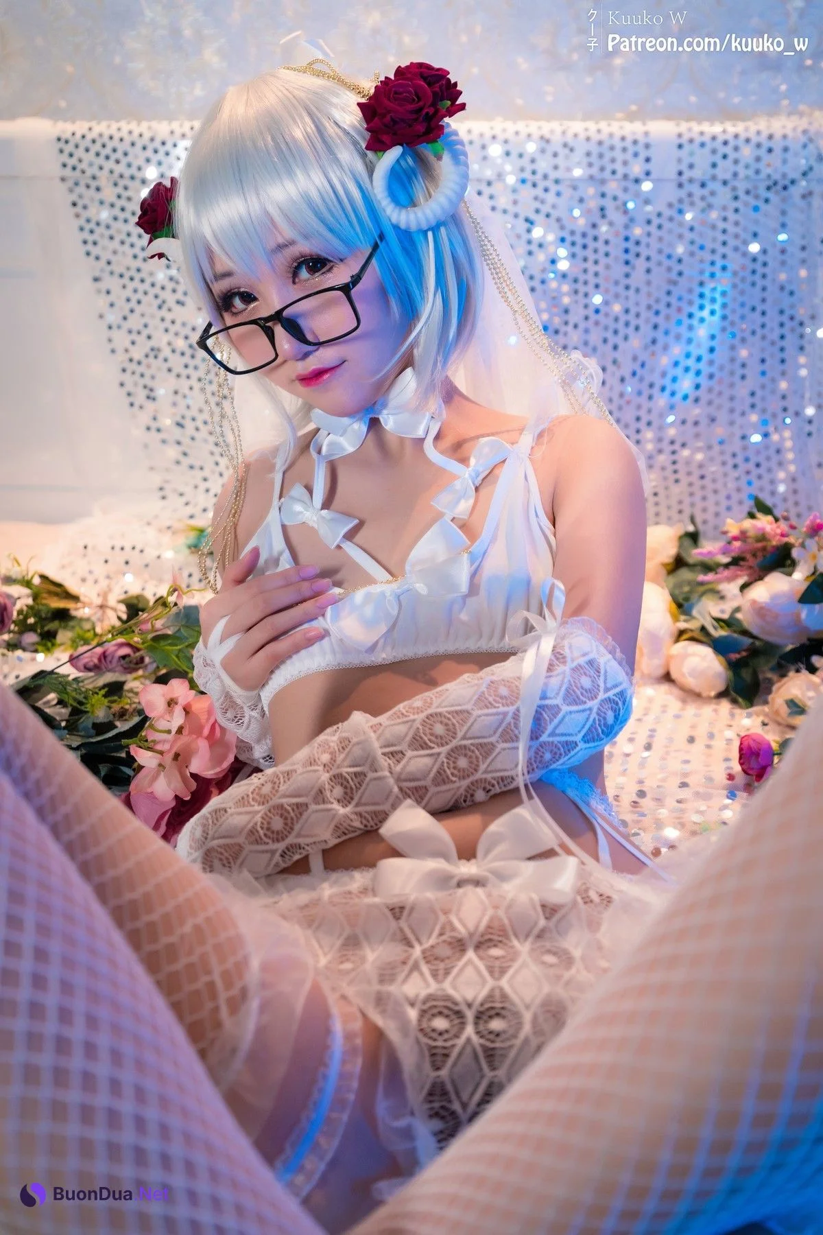 Cosplay KuukoW クー子 Shiro Akuma - Photo 17