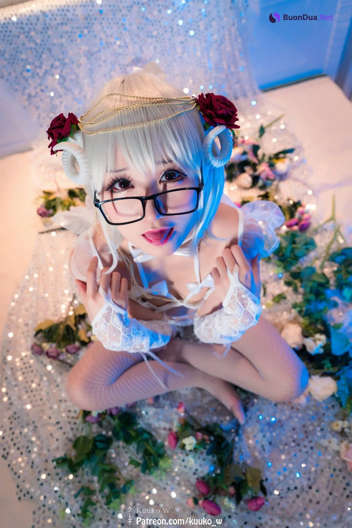 Cosplay KuukoW クー子 Shiro Akuma - Photo 8