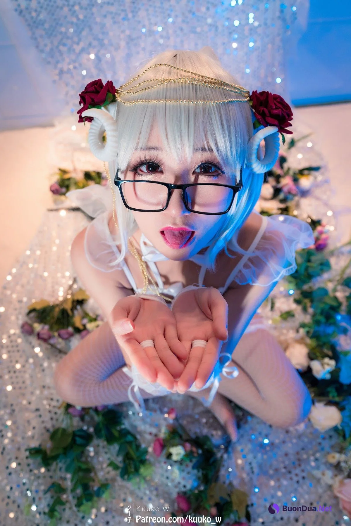 Cosplay KuukoW クー子 Shiro Akuma - Photo 9