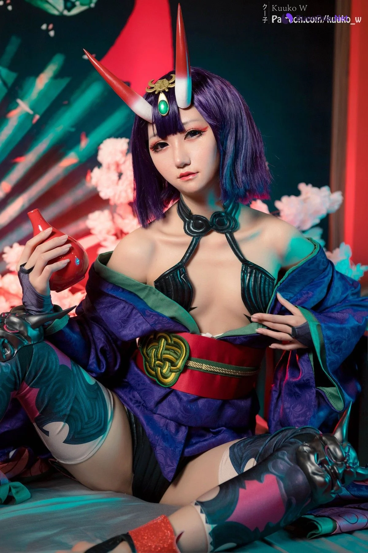 Cosplay KuukoW クー子 Shuten Douji - Photo 2