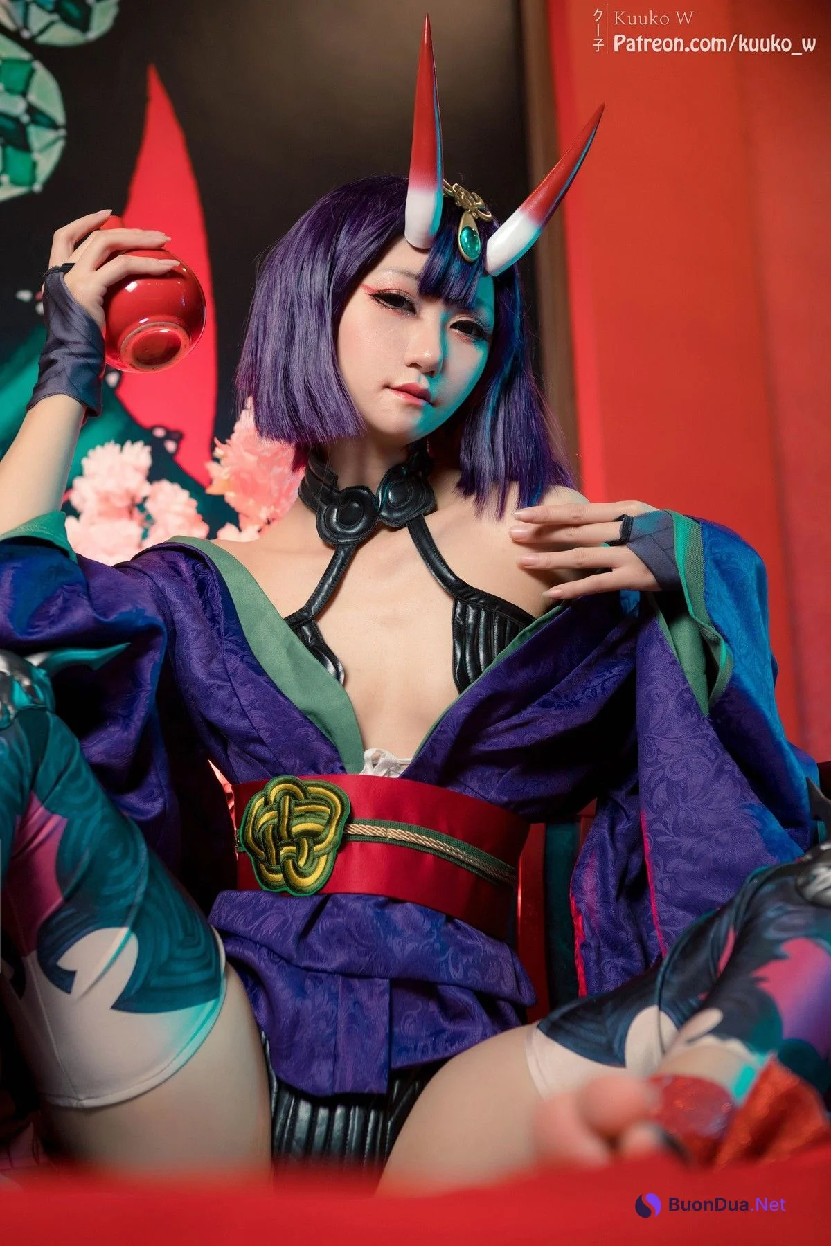 Cosplay KuukoW クー子 Shuten Douji - Photo 3