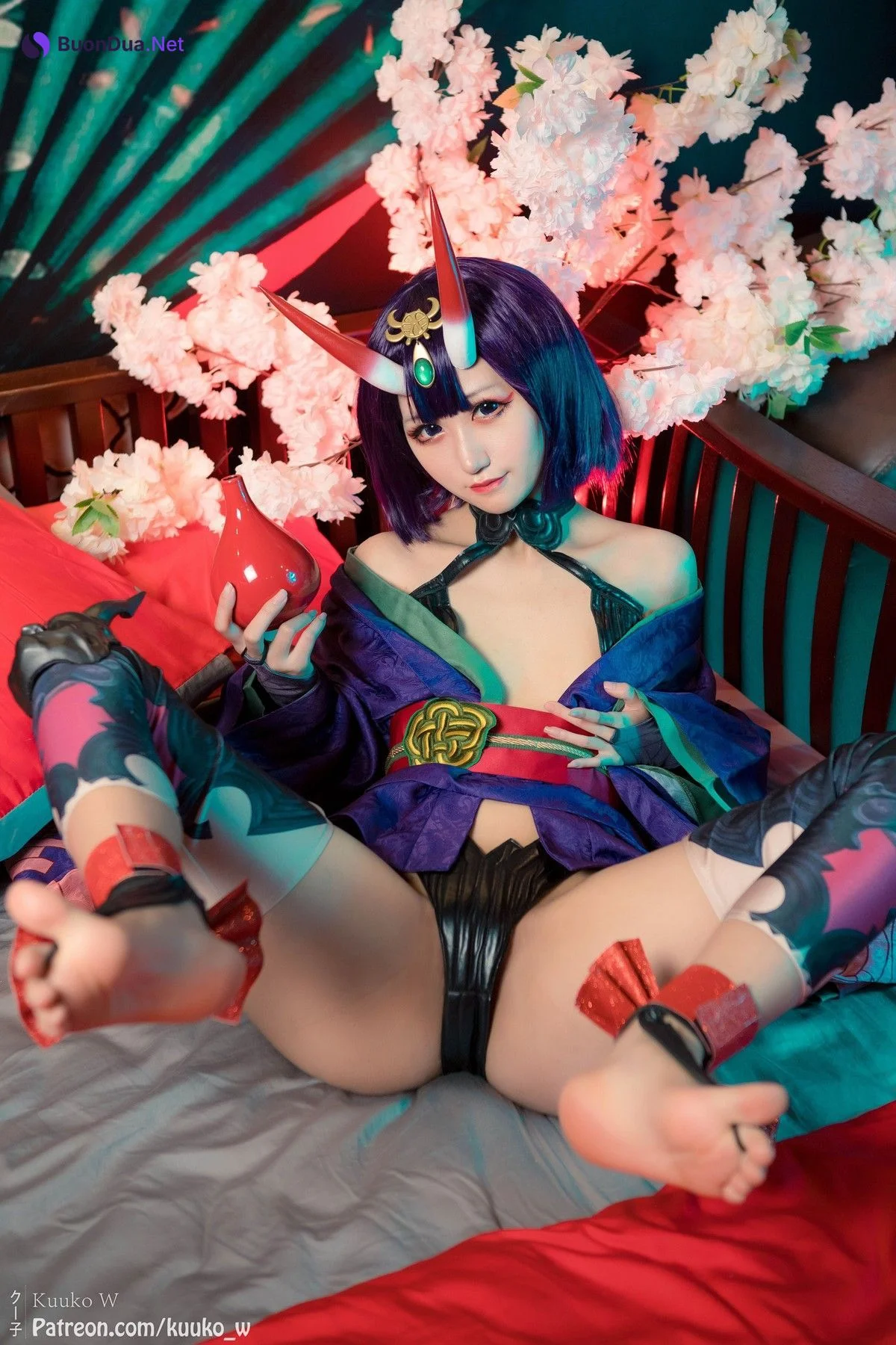 Cosplay KuukoW クー子 Shuten Douji - Photo 5