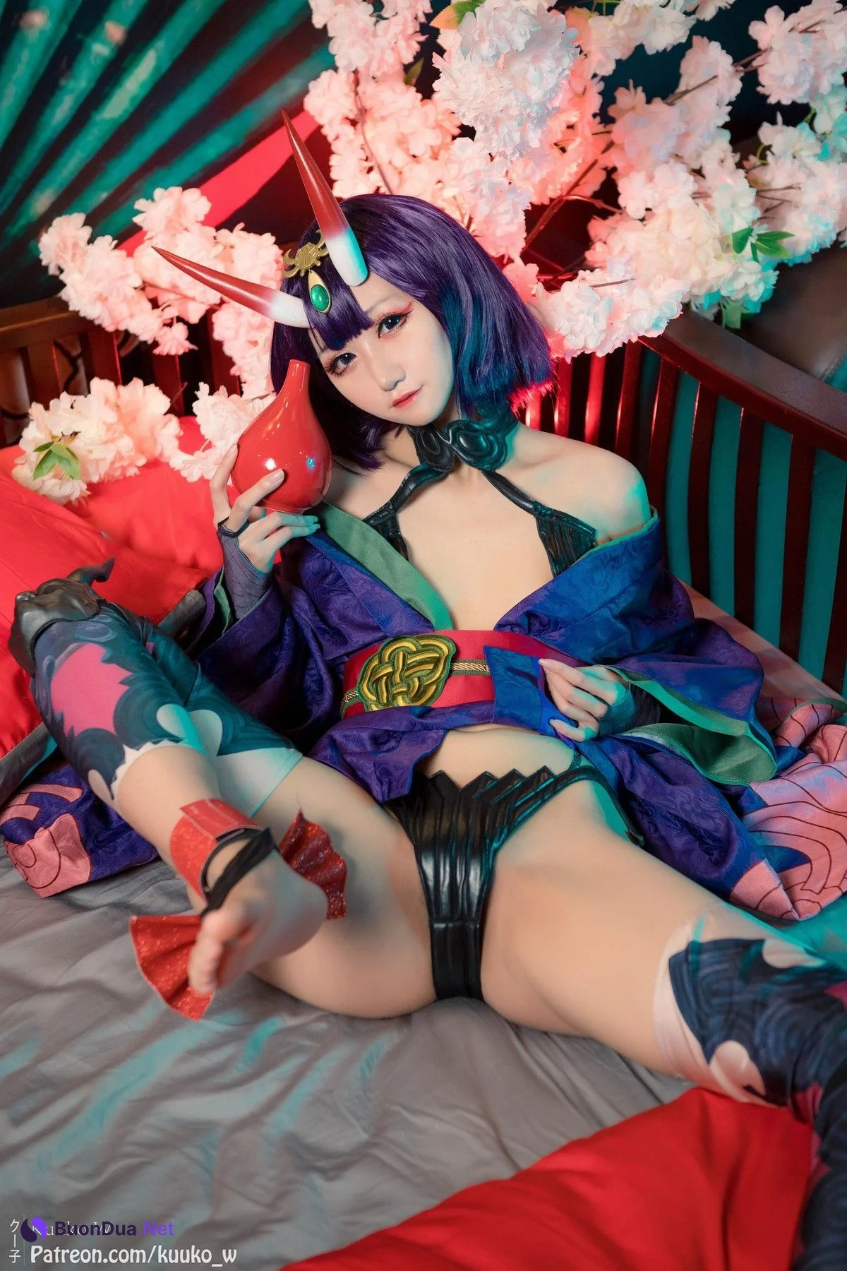 Cosplay KuukoW クー子 Shuten Douji - Photo 6