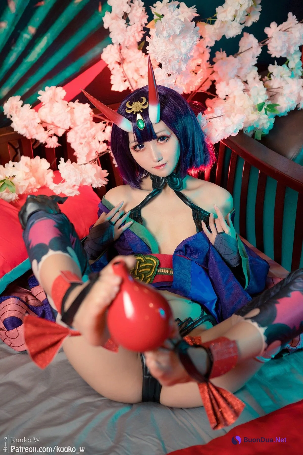 Cosplay KuukoW クー子 Shuten Douji - Photo 8