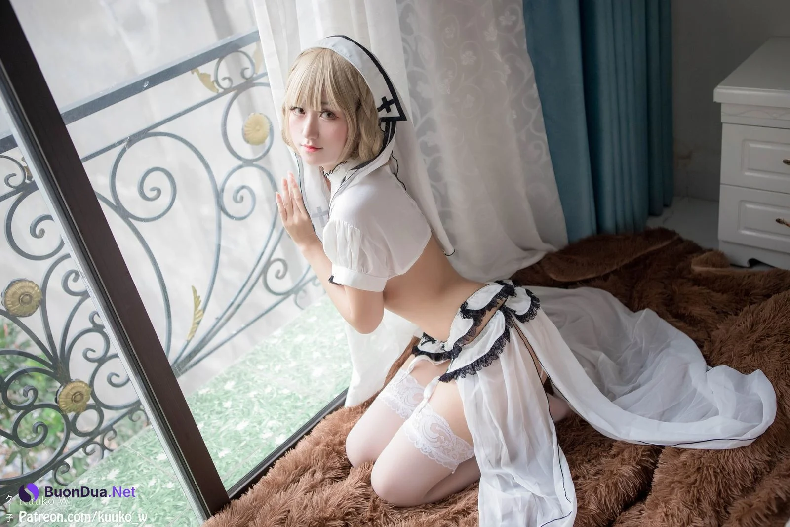 Cosplay KuukoW クー子 White Angel - Photo 12