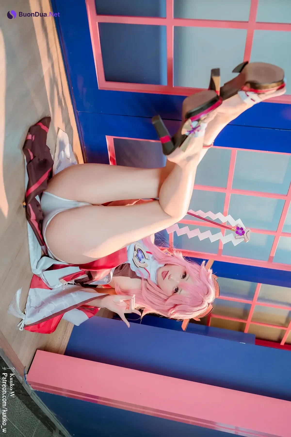 Cosplay KuukoW クー子 – Yae Miko - Photo 13