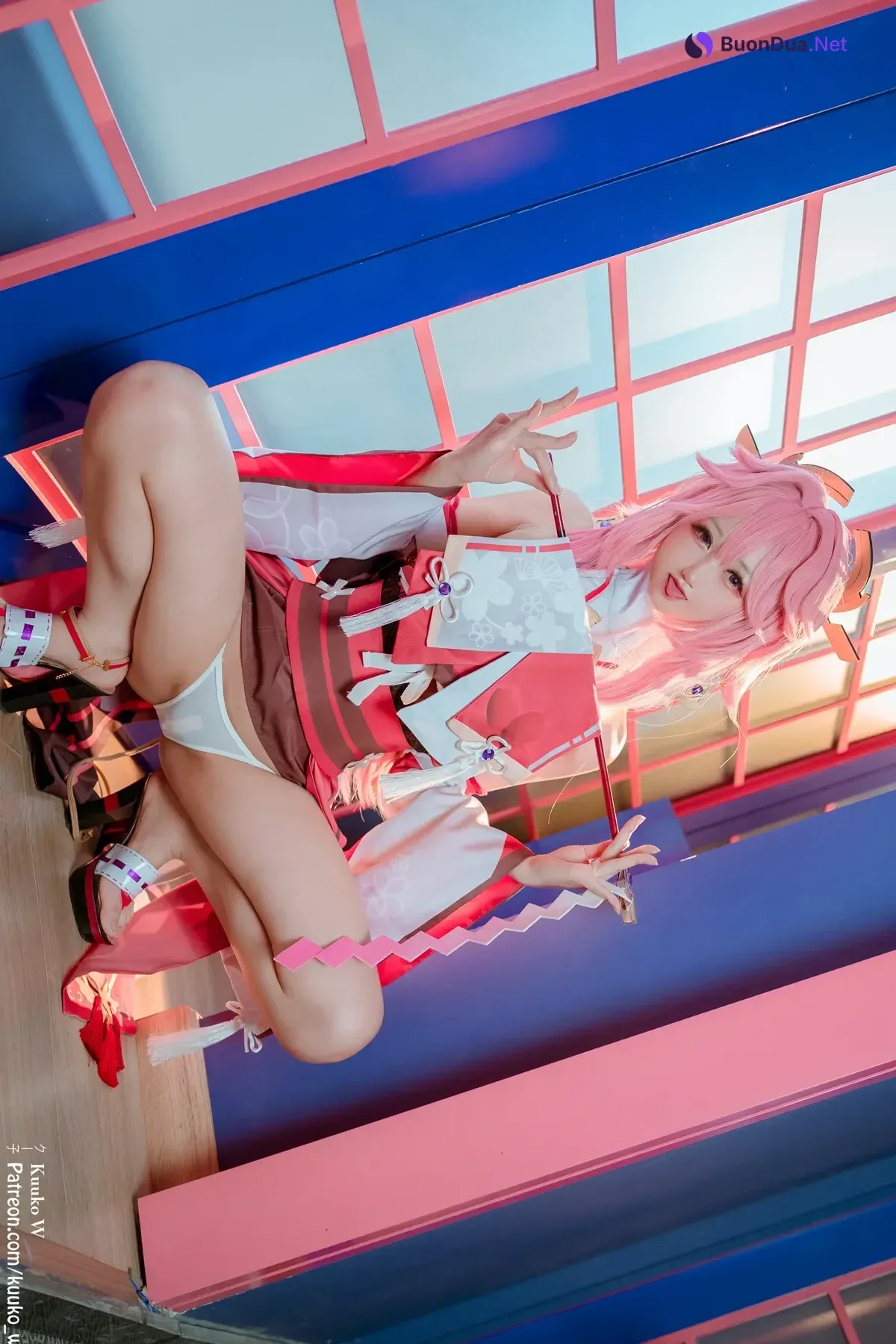 Cosplay KuukoW クー子 – Yae Miko - Photo 7