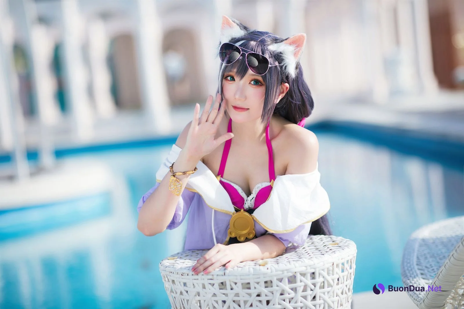 Cosplay 瓜希酱 公主连结 凯露夏日 Kyaru - Photo 13